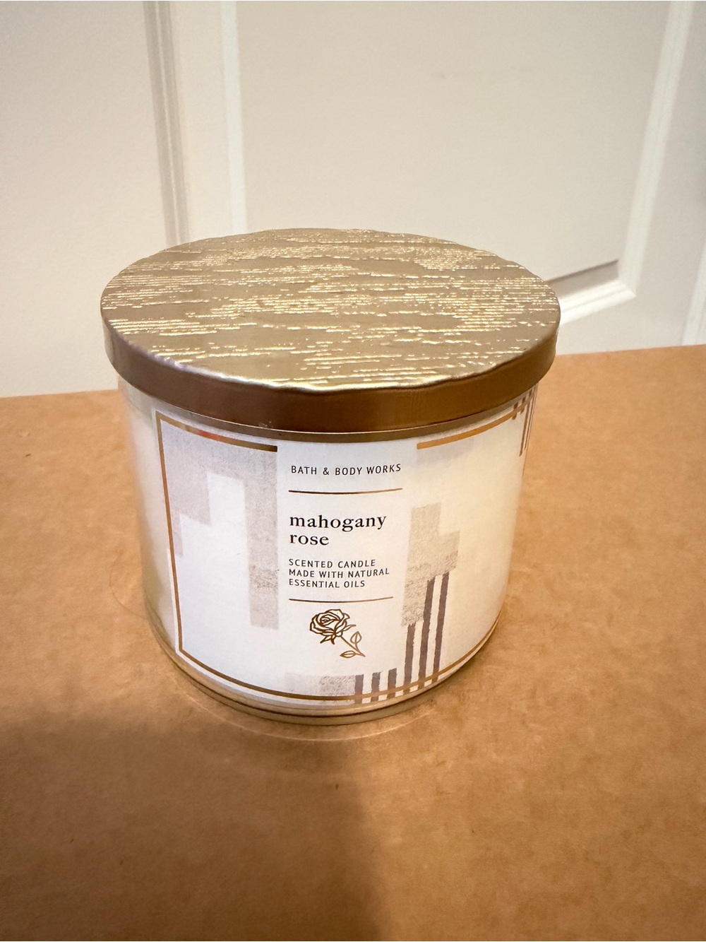 Bath & Body Works Mahogany Rose Scented Candle